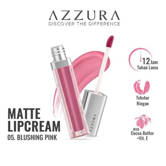 Lipss- Azzura Matte Lipcream | Lipstik Matte Lip Cream