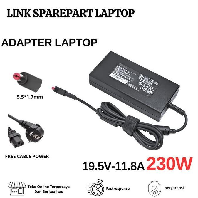 Adaptor Chicony A17-230P1A 19.5V 11.8A 230.1W A230A033P Adapter Acer 230W Laptop Charger Delta Adp-2