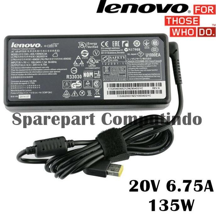 Charger Adaptor Lenov Ideapad Gaming 3 Ryzen 5 Rtx 2050 135W