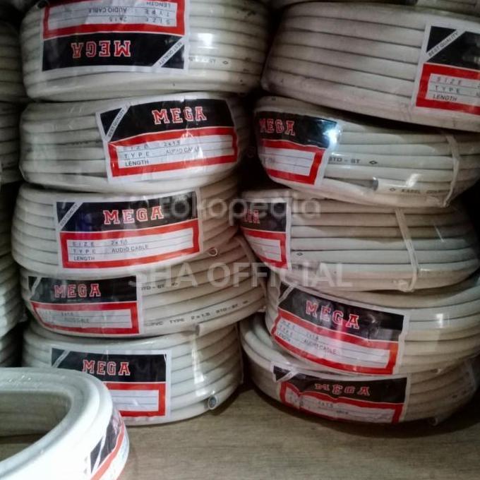 (Allthebest) Kabel tembaga isi 2 NYM 2x1,5 10m kabel audio