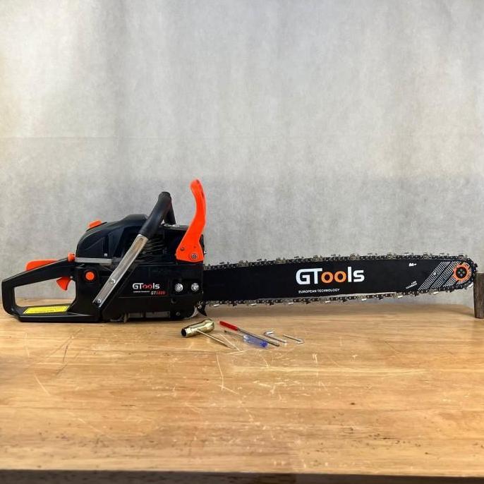 (Allthebest) CHAIN SAW 2TAK GTOOLS EROPA type GT5800 senso potong chainsaw kayu