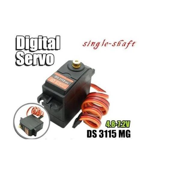 Servo Ds 3115Mg | Digital Metal Gear Servo 15Kg Servo Robot