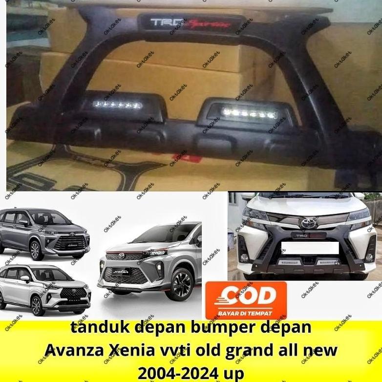 tanduk depan bumper depan Luxury TRD Sportivo Avanza Xenia Veloz vvti old grand all new 2004 2008 20