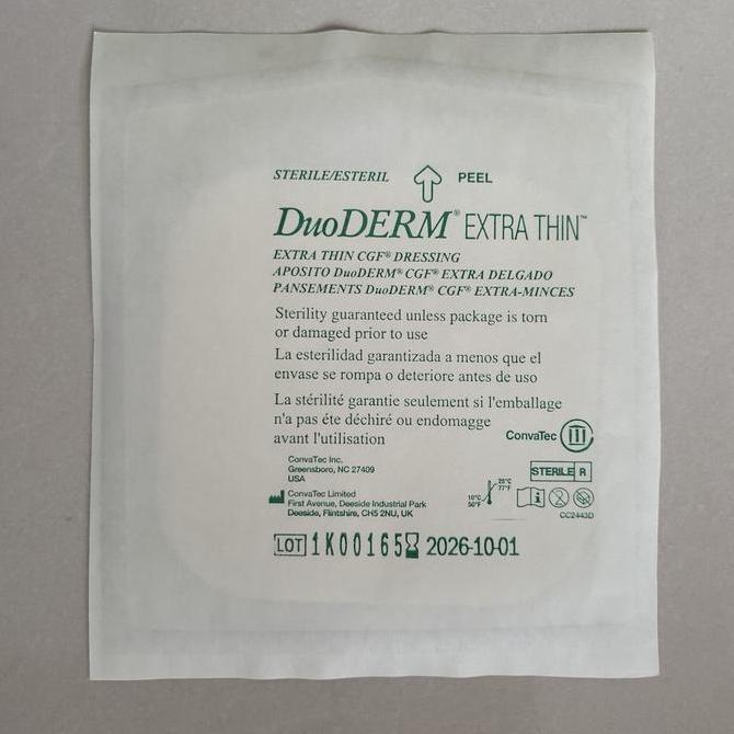 Vitbig- Convatec Duoderm Extra Thin 10Cm X 10Cm / Convatec Duoderm Extra Thin