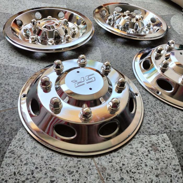 Wildop Truk Ring 16 Sr Pariwisata Plat Crom 1 Set 2 Depan 2 Belakang Car Original Dan Terpercaya