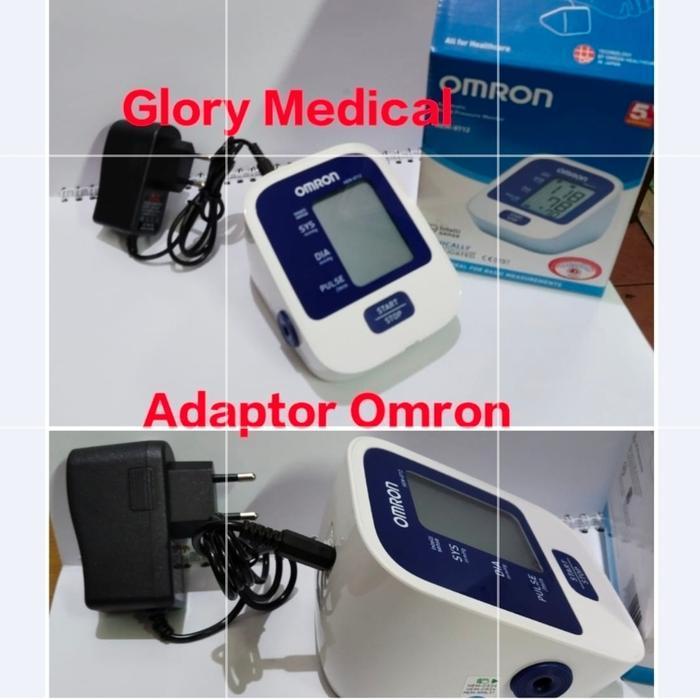 Omron Adaptor untuk jenis tensimeter digital omron 6v Omron Hem 8712,7211,7130,7156 Omron adaptor