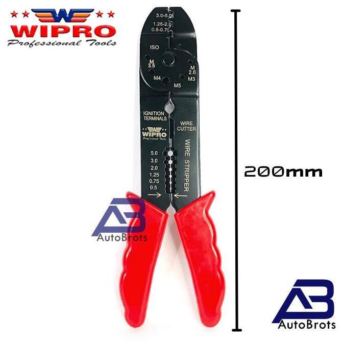 (Allthebest) Tang Crimping Press Skun 6mm - 0,75mm OPT / 4 Way Crimping Tool