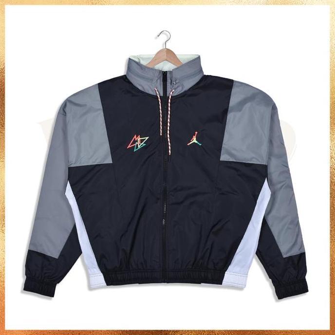 READY STOCK Jaket Pria Air Jordan WestBrook Why Not Windbreaker Jacket 100% Original