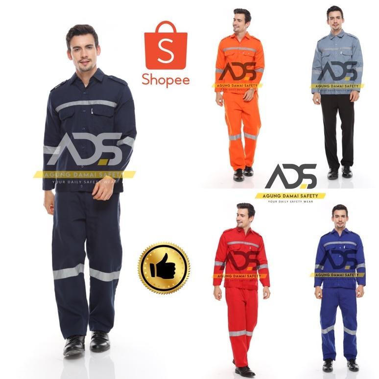 Wearpack Safety / Wearpack Setelan / Wearpack Baju dan Celana