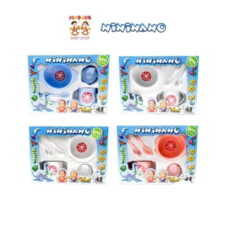 Hot Deals Nininano Feeding Set Small 5In1 Nn-8001, Nn-8002, Nn-8003, Nn-8004 Medium 6In1 Nn-8101 Med
