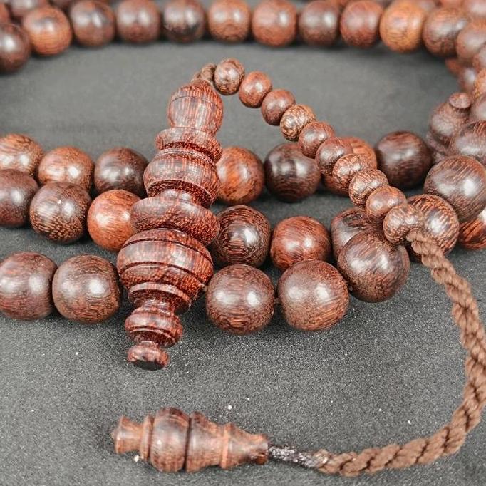 Tasbih Kayu Galih asem Asli kualitas super | Tasbih Kayu bertuah Nusantara Muslim