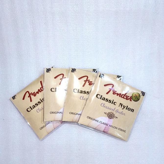 Gongging- Senar Gitar Guitar Fender Klasik Nylon Original - Senar Gitar Nilon