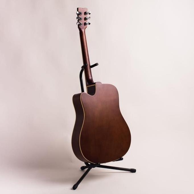 Gongging- Gitar Akustik Mandalika L-02 Natural Original Full Set