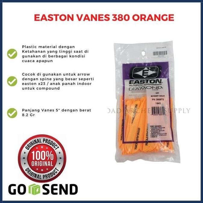 EASTON VANES 380  ARCHERY