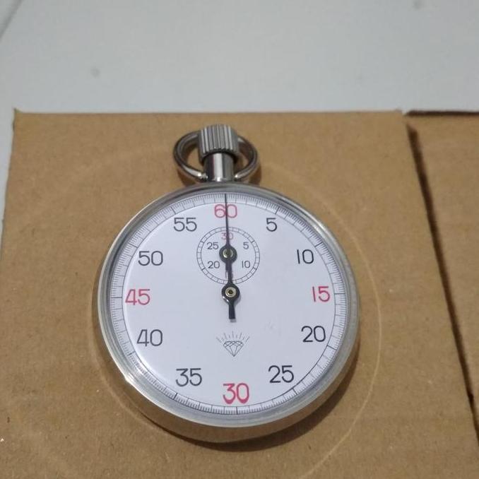 STOPWATCH ANALOG STAINLESS