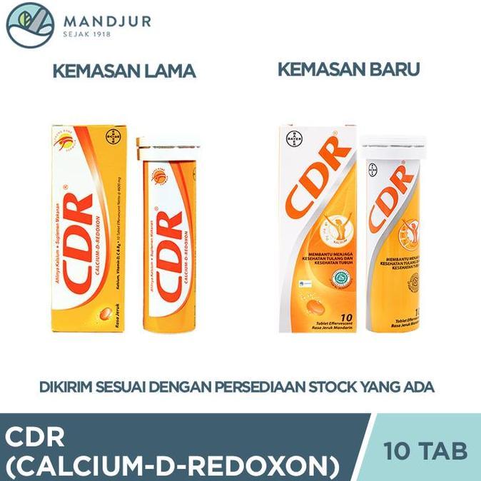 Cod,Bisa- Cdr (Calcium-D-Redoxon) - Asupan Nutrisi Kalsium Untuk Tulang