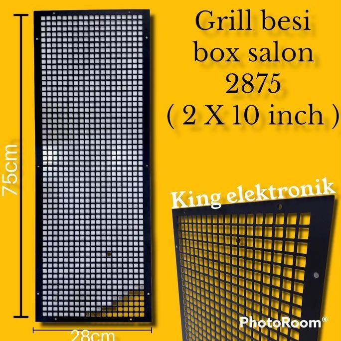Grill plat besi kotak LINE ARRAY G2875