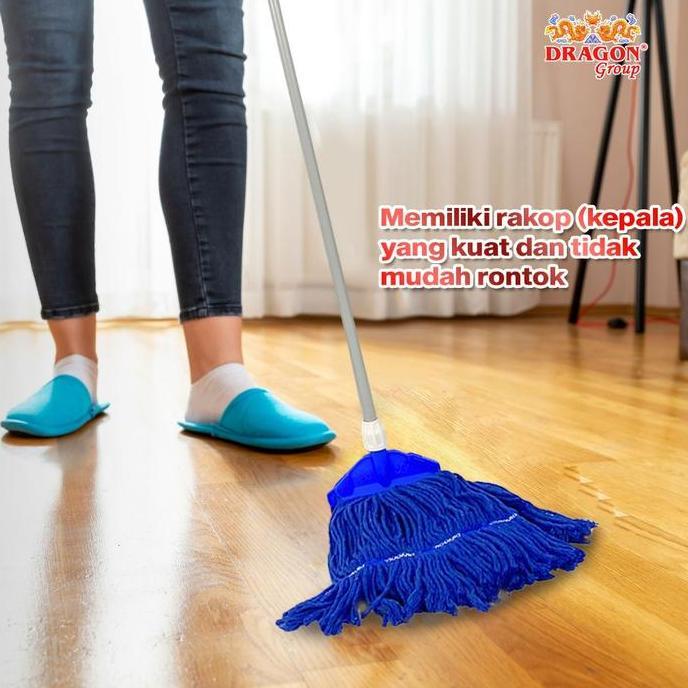 Istimewa- Sale Kain Pel Lantai Jepit Pita Jumbo Dragon / Alat Pel / Pelan