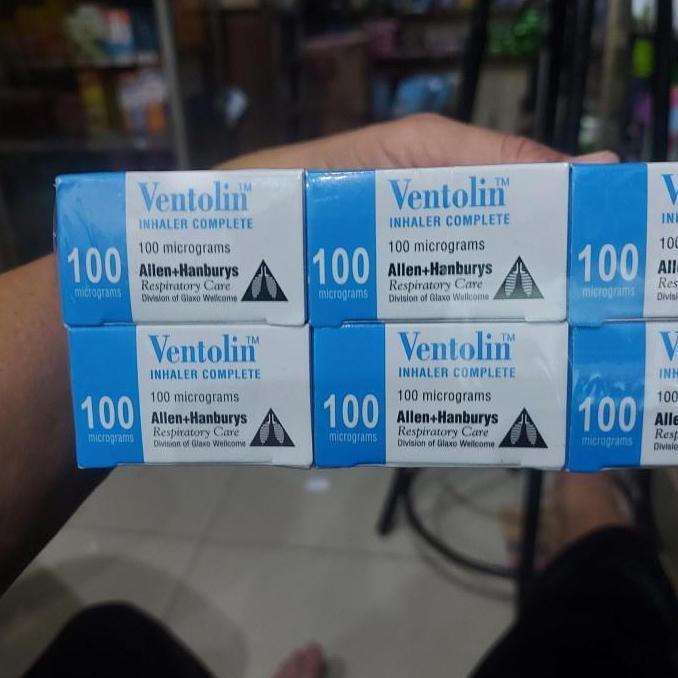 Lgsgkemas- Inhaler Asma Semprot 100Mcg Suplemen Kesehatan Multivitamin Asma