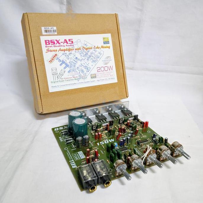 Kit BELL Kit BSX-A5 Speaker Active Stereo Amplifier With DigitalBSX-A5