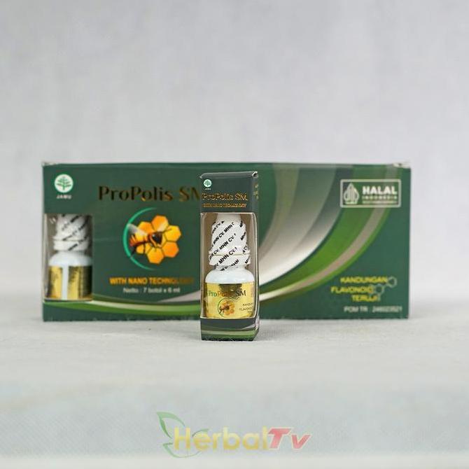 Lgsgkemas- Propolis Sm Brazil 6Ml - 100% Propolis Brazilian Asli Kualitas Premium - Herbal Tv