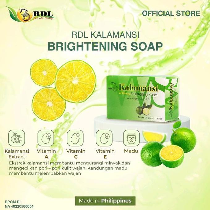 Cantikjamin Paket Glowing Rdl Sabun Kalamansi X Facial Cleanser Jeruk Nipis Paket Skincare Wajah Ber