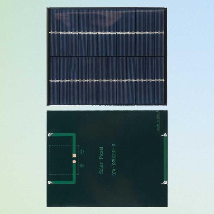 Lansungkirim- Mini Solar Panel Diy Modul Cell 5V 9V 12V Powerbank Tenaga Surya 12V 2W