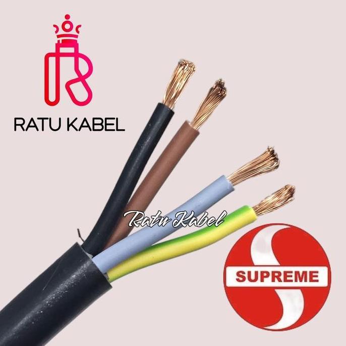 Fastrik- Nyyhy 4X2.5 Mm Supreme/ Kabel Serabut 4 X 2.5 Mm/ Nymhy Black 4X2.5 Mm