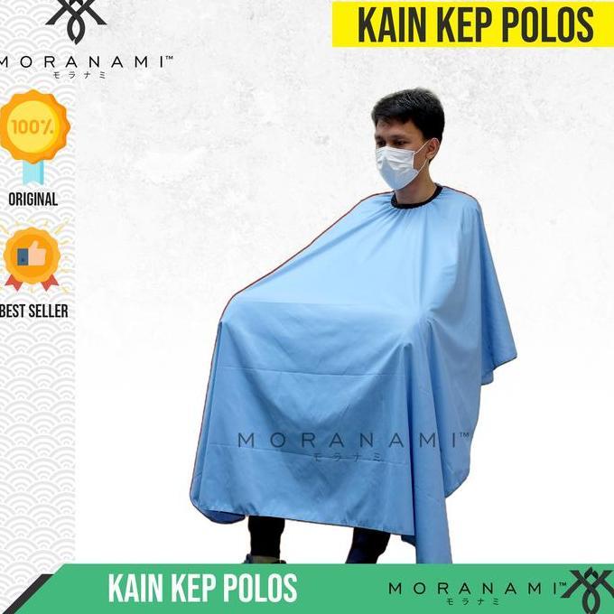 Ayokirim- Kain Kep Kip Cukur Rambut Kain Pangkas Rambut Motif Warna Polos