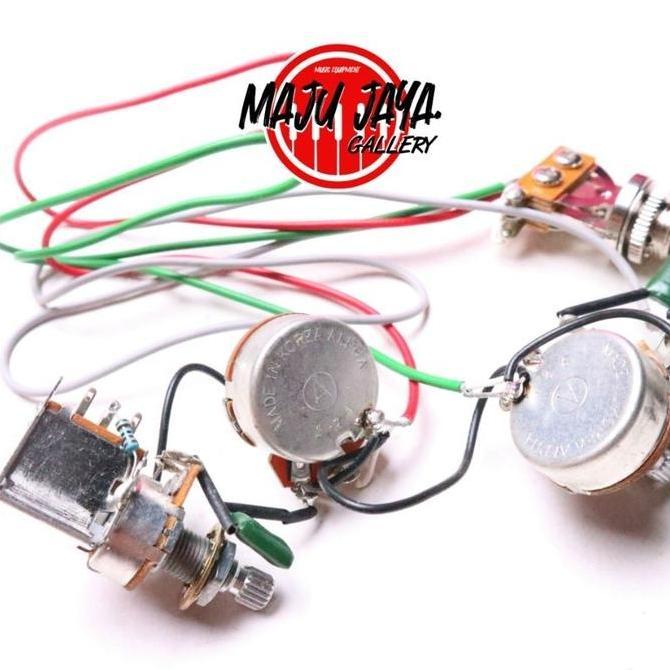 Wiring Set Kit Gitar Elektrik Prs Se Mccarty Les Paul Lp Or Sg Style