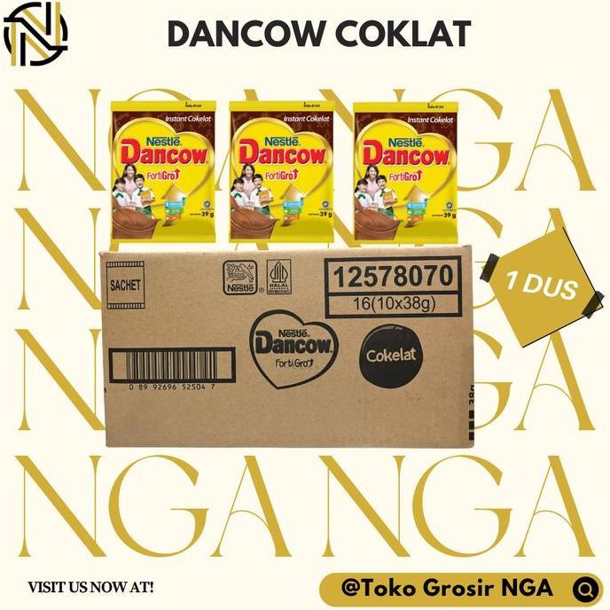 Milkouit- [Tk Singa] 1 Dus Dancow Putih/Coklat, Milo, Susu Bendera