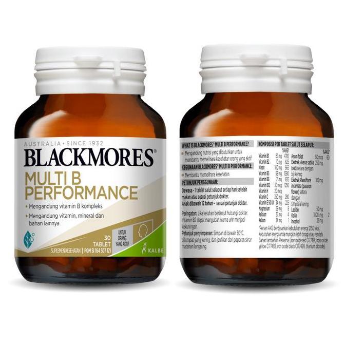 Lgsgkemas- Blackmores Executive B Multi B Performance B Complex Kompleks 60 Tablet 30 Tablet