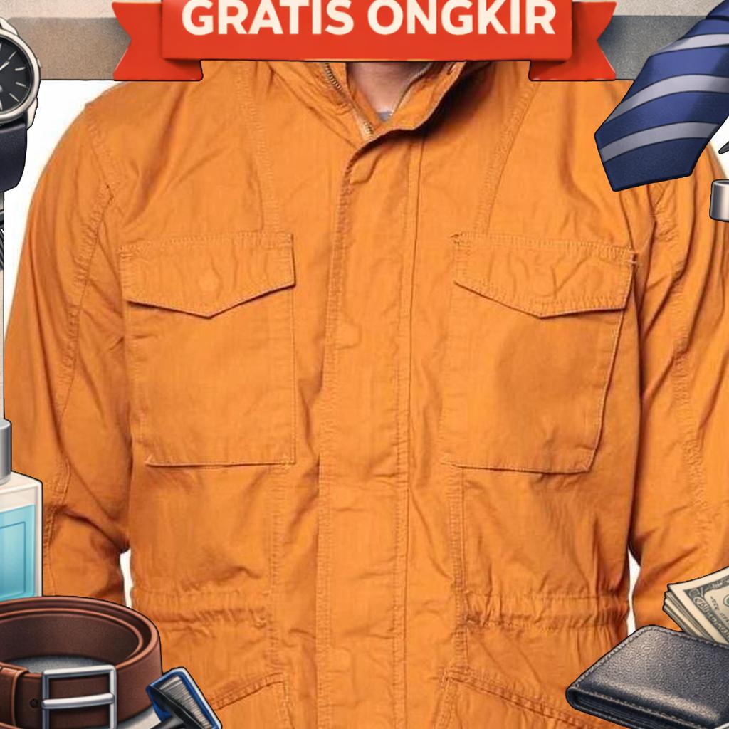 Jaket Pria Eiger Mendoza 3552 Brown Man Series Jacket Hoodie Original