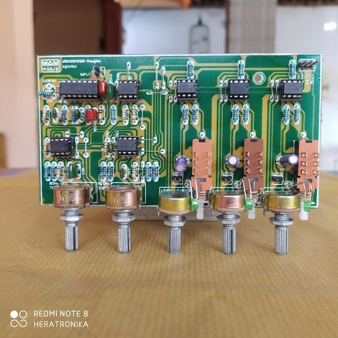 kit crossover aktif 3 way (main 3 chanel power) bass rendah horeg