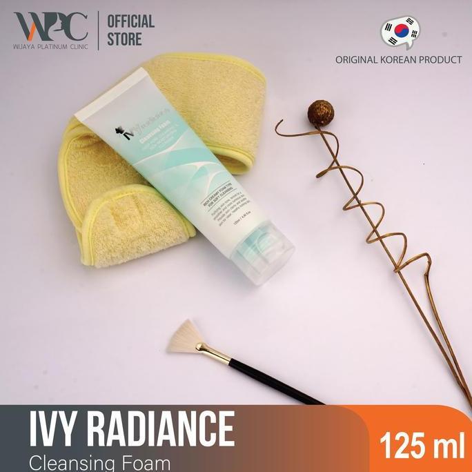Cantikjamin Ivy Radiance Cleansing Foam 125Ml - Sabun Muka Lembut Untuk Kulit Sensitif, Teknologi Sf