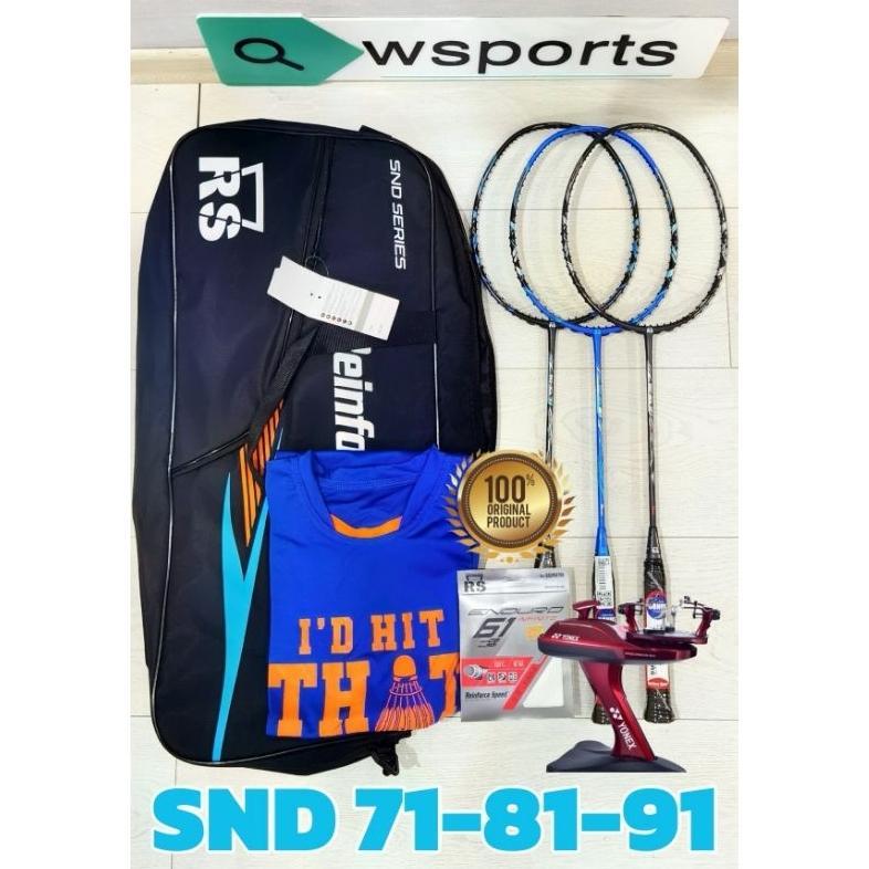 Raket Badminton RS SND 71 81 91 Smash Prof Original