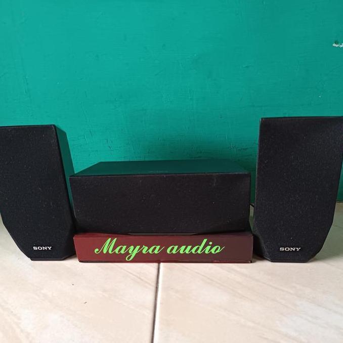 speker center + suround / front. sony