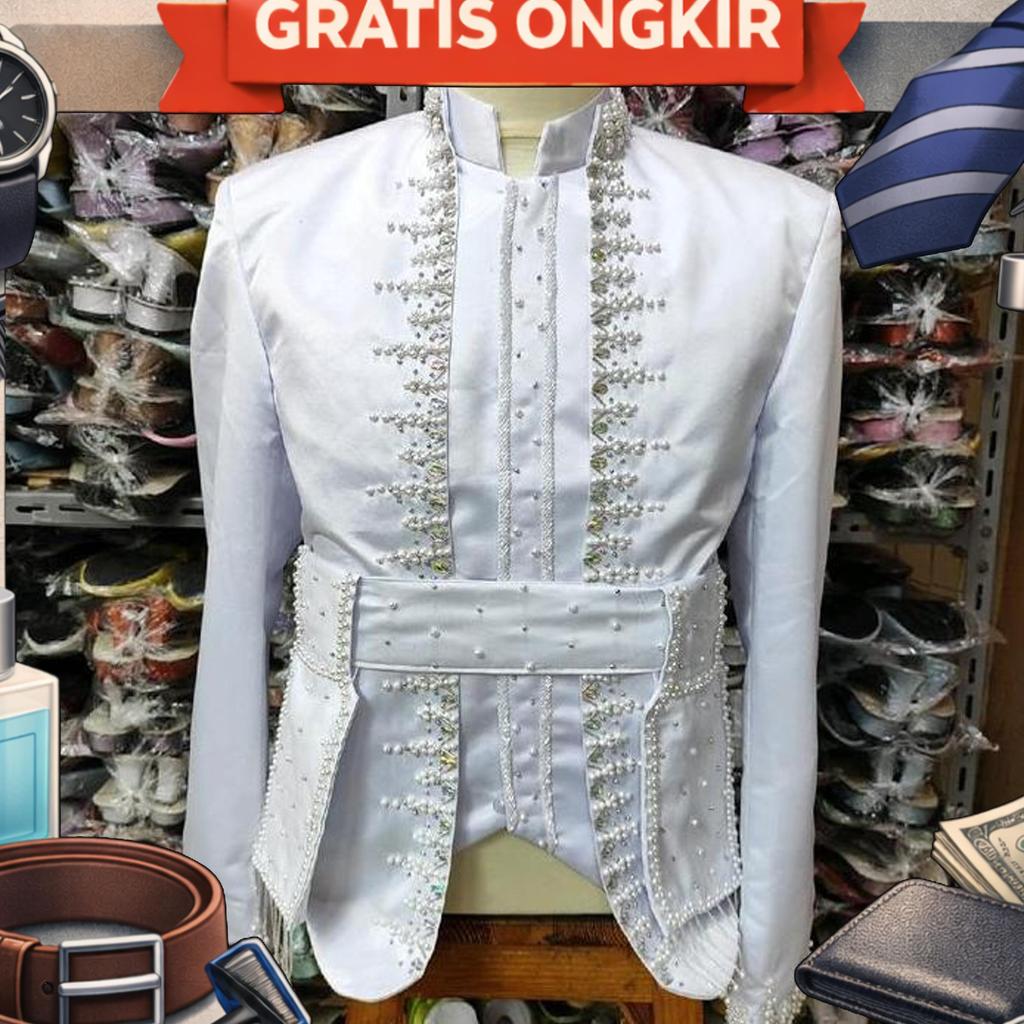 Beskap Pengantin Pria Adat Jawa Beskap Mewah