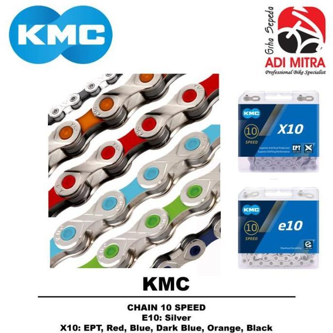 Rantai Sepeda KMC 10 Speed
