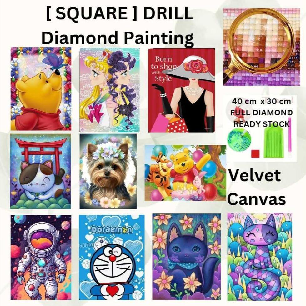 Diamond Painting Square Full Diamond Lengkap 5D