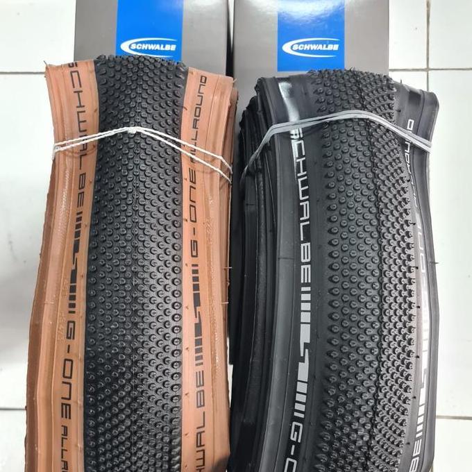 BAN LUAR 700 x 40C SCHWALBE G ONE ALLROUND PERF RACE GUARD TLE KEVLAR