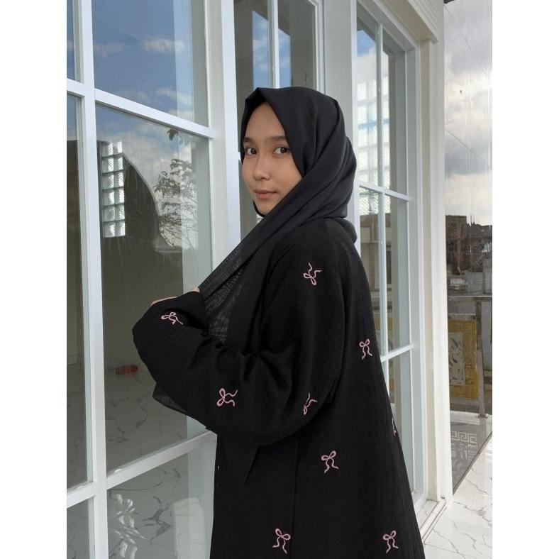 PREMIUM ABAYA REMAJA PITA COQUETTE  BORDIR