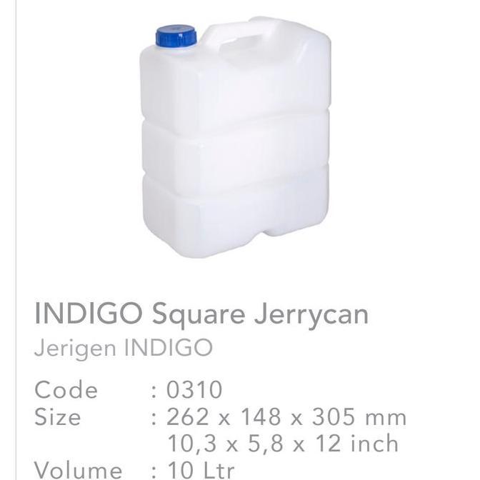 Jerigen 10 liter green leaf