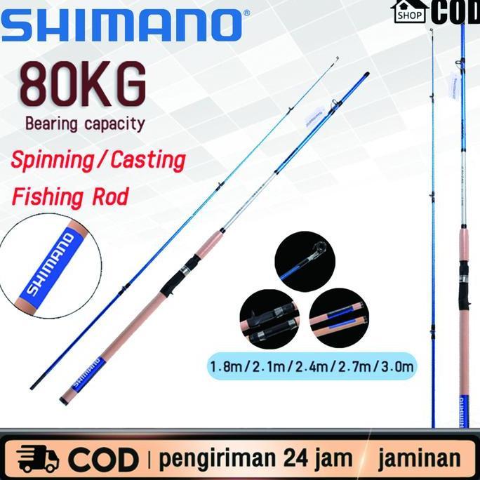 Ready Shimano Original Japan Casting Rod Spinning Rod Fishing Rod Mh Power Joran Pancing Ultra Light