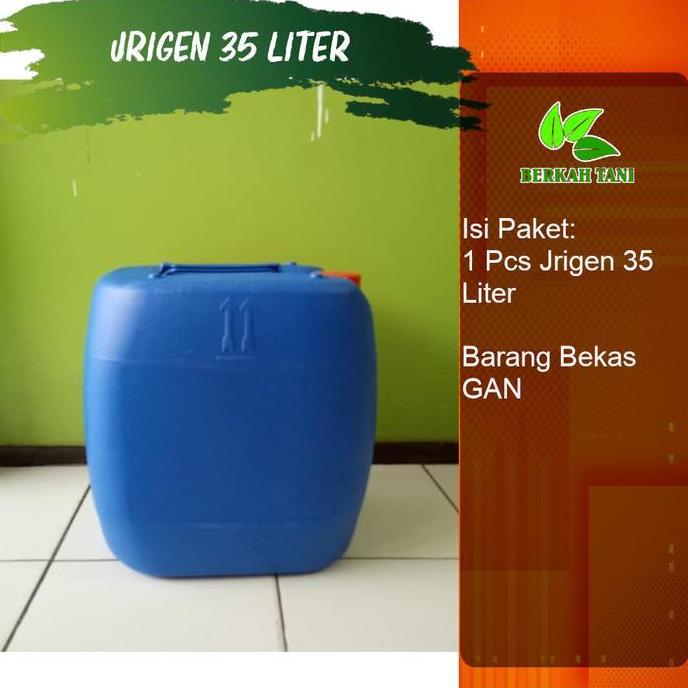 Jerigen Jrigen Plastik Jerigen Bekas 35 Liter Jerigen 35 Liter