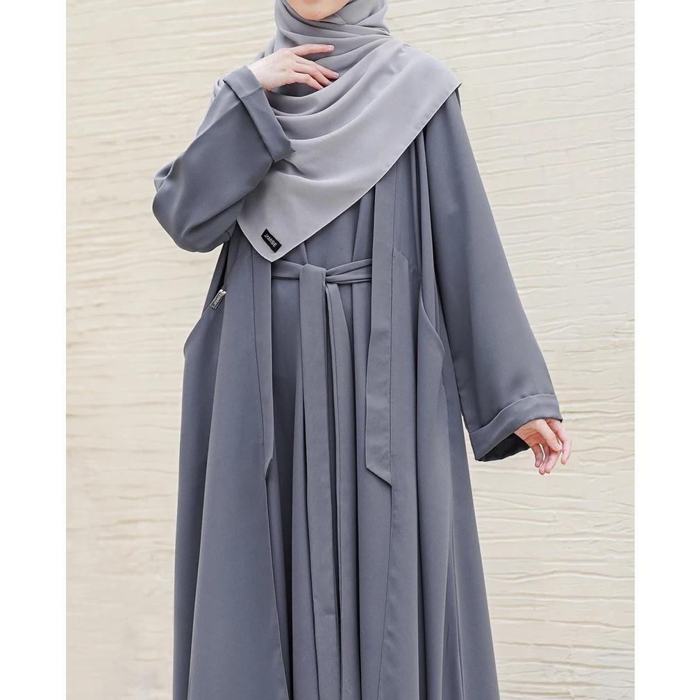 Best Sale Abaya Syar'I  3 In 1 Set Outer Abaya Turkey Abaya Set Abaya Arab Abaya Polos Abaya Set Aba