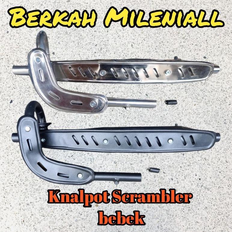 Diskont Knalpot Scrambler Honda Win C70 C50 Grand C Series Streetcub Streetcup