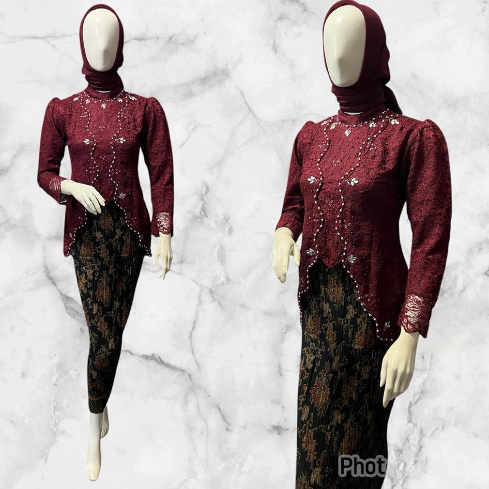 Promo Kebaya Kutubaru Remaja / Kebaya Kutubaru Modern / Kebaya Wisuda / Kebaya Kutubaru Tulle