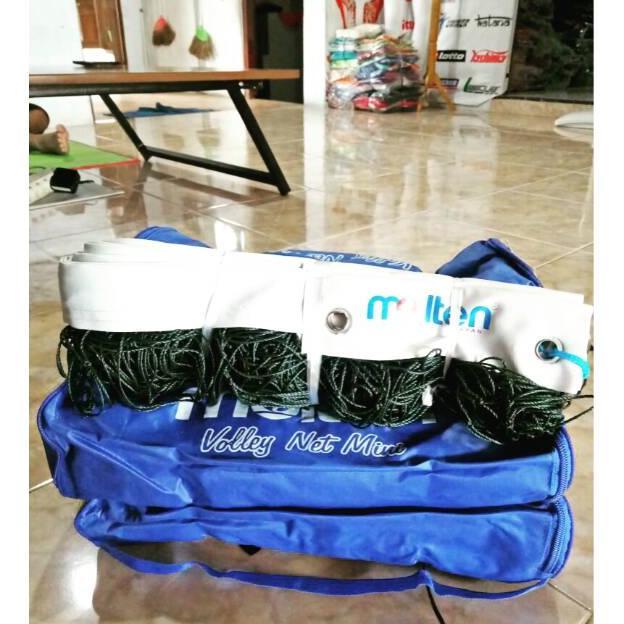 PREMIUM NET VOLLY MINI MOLTEN TALI SELING BAJA KUAT NET VOLI ANAK LATIHAN MURAH NET VOLI BOLA SPON P