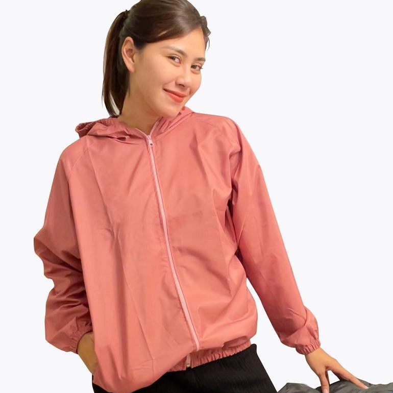 ORIGINAL MONSTICE - JAKET OLAHRAGA / GYM / RUNNING PARASUT UV PROTECTION POLOS PRIA WANITA